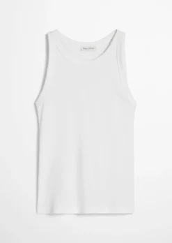 Tanktop regular aus Rippjersey