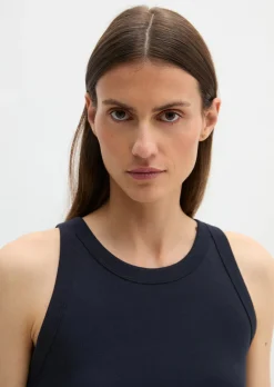 Tanktop regular aus Rippjersey