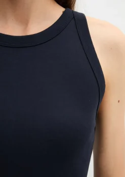 Tanktop regular aus Rippjersey