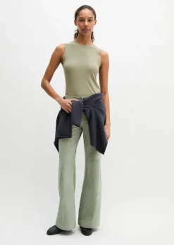 Tanktop slim aus Rippjersey
