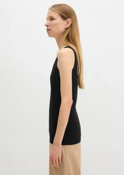 Tanktop slim aus Stretch Single Jersey