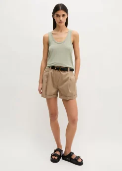 Tanktop slim aus weichem Single Jersey