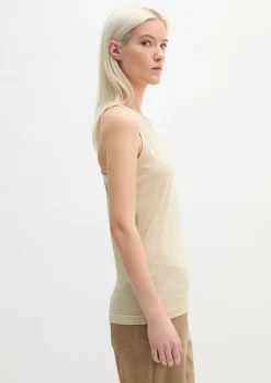 Tanktop slim mit Ringer-Rücken