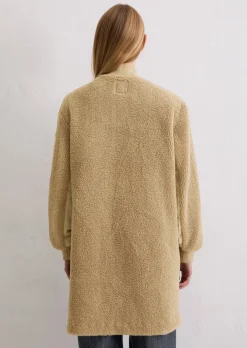 Teddymantel im Blouson-Stil relaxed aus weichem Curly-Plüsch