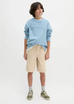 TEENS-BOYS Bermuda aus Bio-Baumwoll-Twill