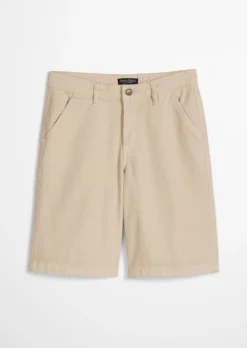 TEENS-BOYS Bermuda aus Bio-Baumwoll-Twill