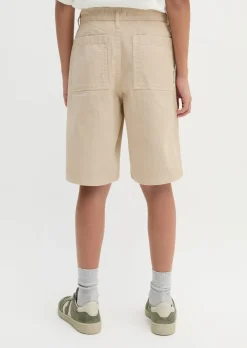 TEENS-BOYS Bermuda aus Bio-Baumwoll-Twill