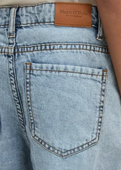TEENS-BOYS Jeansbermuda aus weichem Bio-Baumwoll-Denim