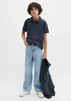 TEENS-BOYS Poloshirt aus Bio-Baumwoll-Piqué