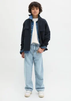 TEENS-BOYS Sweatjacke mit weicher Innenseite