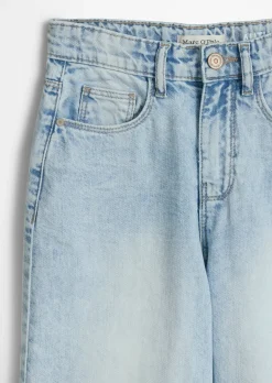 TEENS-GIRLS Jeansbermuda aus weicher Bio-Baumwolle