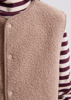 TEENS-GIRLS Teddyweste mit softer Fleece-Innenseite