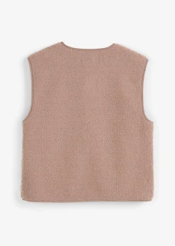 TEENS-GIRLS Teddyweste mit softer Fleece-Innenseite