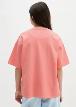 TEENS-GIRLS T-Shirt mit gehäkelter Logo-Applikation