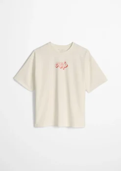 TEENS-GIRLS T-Shirt mit Logoprint auf beiden Seiten