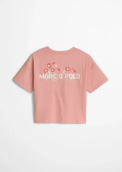 TEENS-GIRLS T-Shirt mit Logostickerei auf beiden Seiten