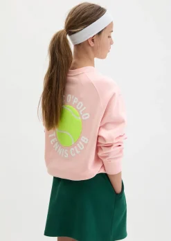 TEENS-UNISEX Sweatshirt mit beidseitigen Tennisball-Highlights