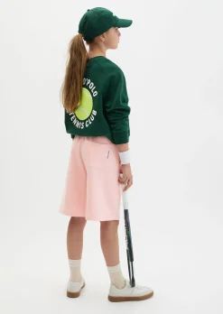 TEENS-UNISEX Sweatshirt mit beidseitigen Tennisball-Highlights
