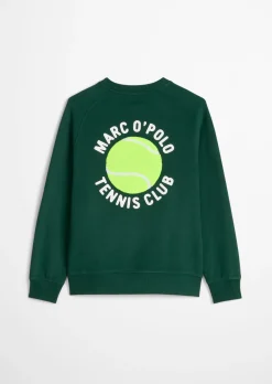 TEENS-UNISEX Sweatshirt mit beidseitigen Tennisball-Highlights