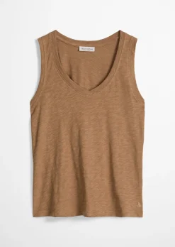Top regular aus Slub-Jersey
