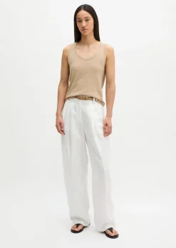 Top regular aus Slub-Jersey
