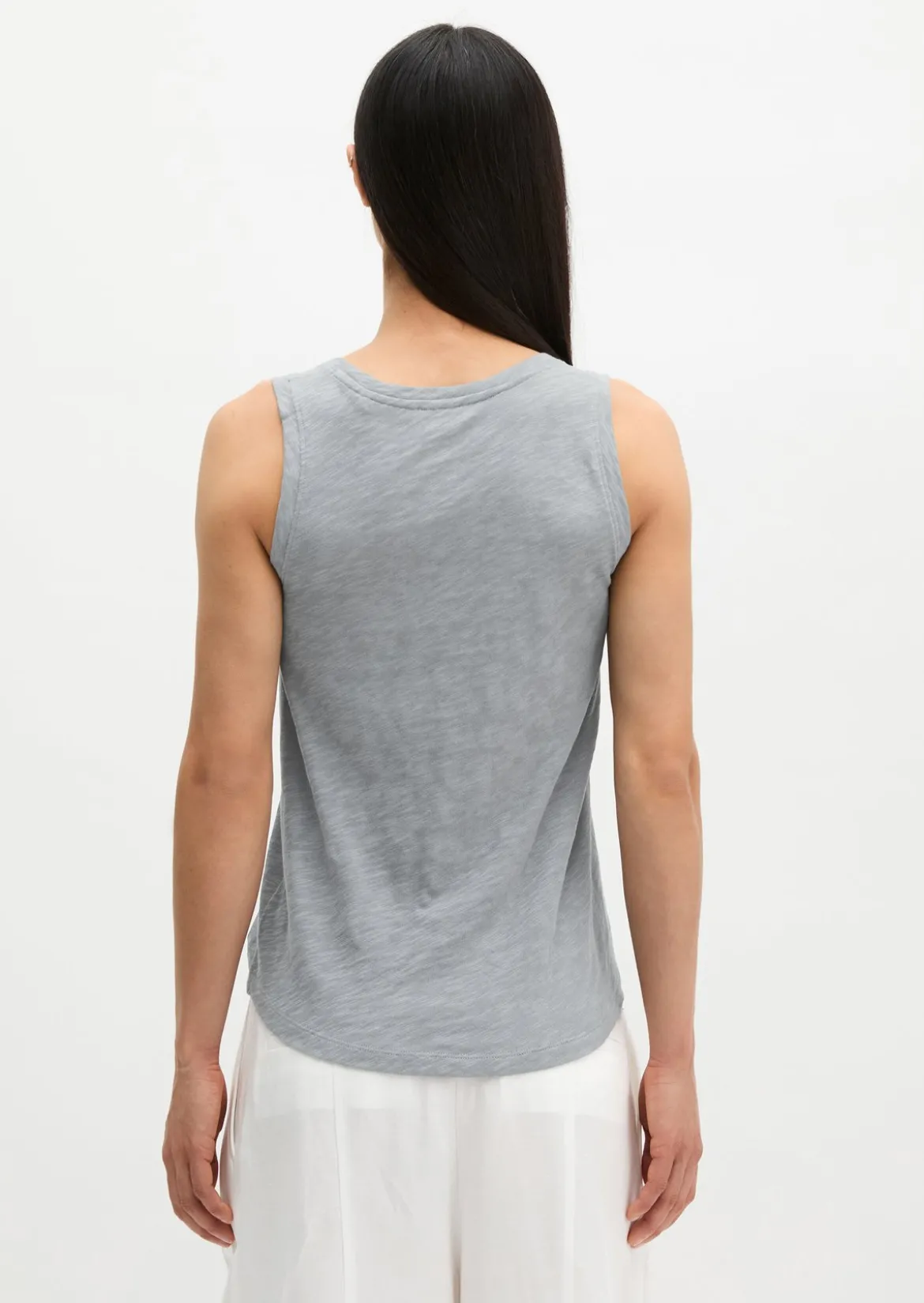 Top regular aus Slub-Jersey