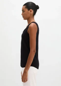 Top regular aus Slub-Jersey