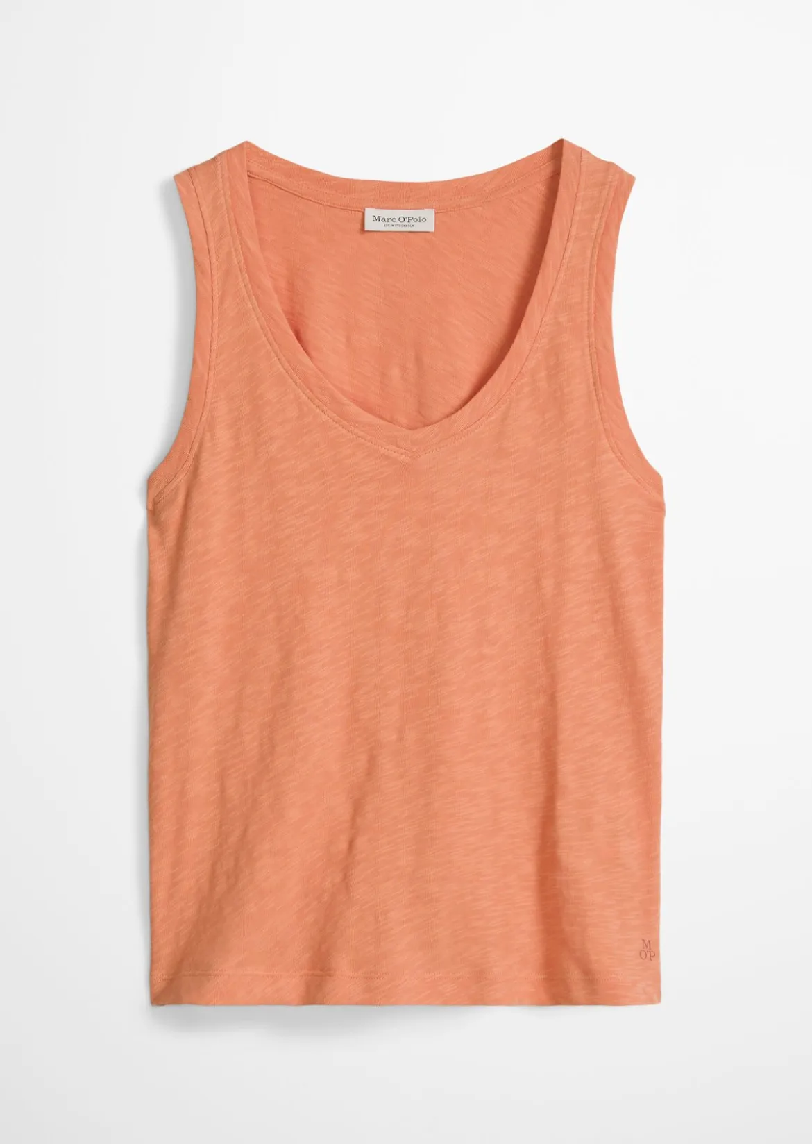Top regular aus Slub-Jersey