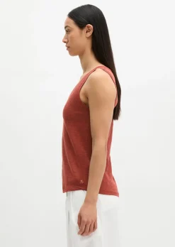 Top regular aus Slub-Jersey