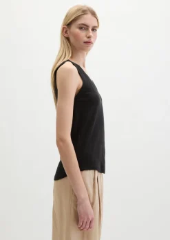 Top regular aus Slub-Jersey