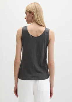 Top regular aus Slub-Jersey
