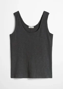 Top regular aus Slub-Jersey
