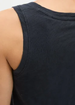Top regular aus Slub-Jersey