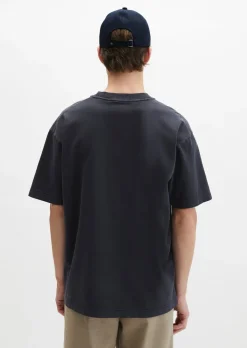 T-Shirt loose aus schwerem Bio-Baumwoll-Jersey