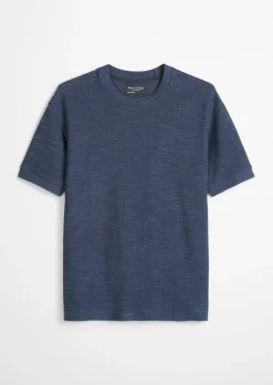 T-Shirt loose aus weichem Bouclé-Jersey