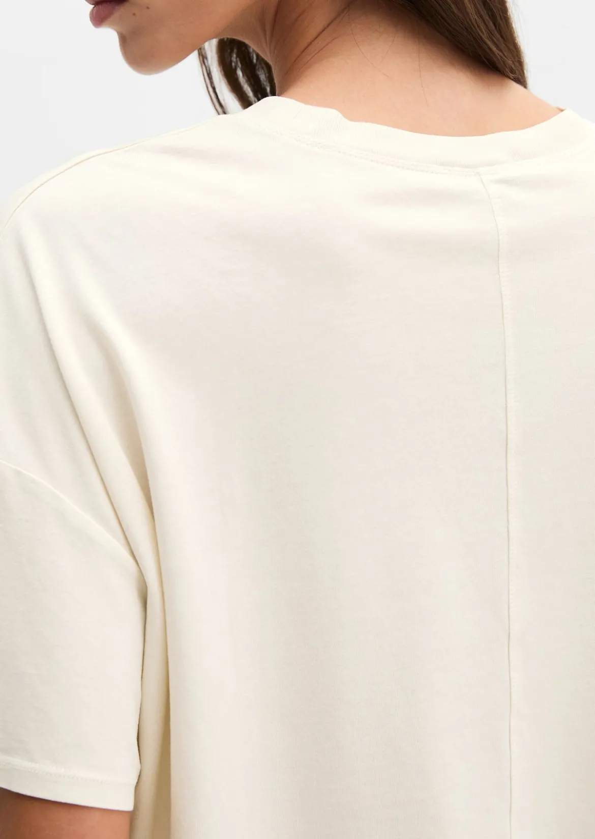 T-Shirt loose aus weichem Single Jersey