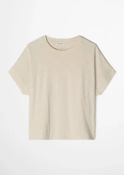 T-Shirt loose mit angeschnittenen Ärmeln