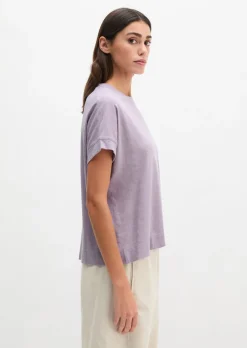 T-Shirt loose mit angeschnittenen Ärmeln