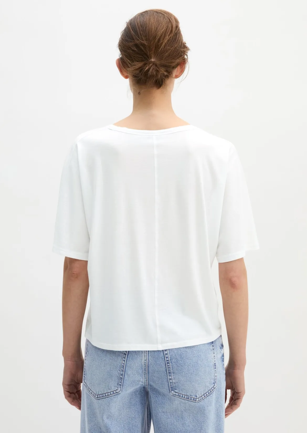 T-Shirt loose mit angeschnittenen Ärmeln