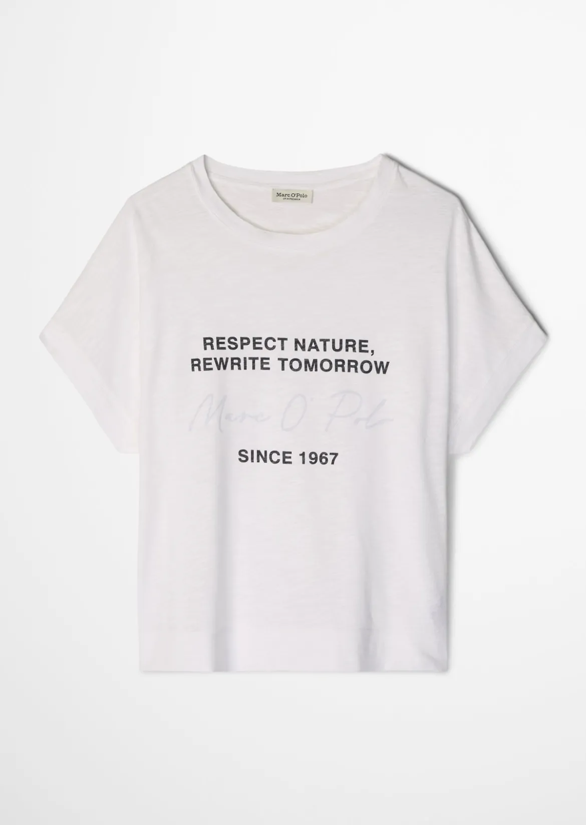 T-Shirt loose mit angeschnittenen Ärmeln