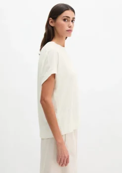 T-Shirt loose mit angeschnittenen Ärmeln