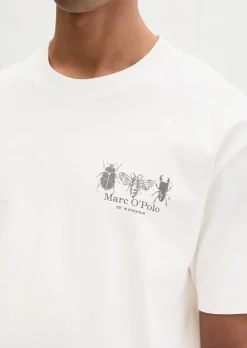 T-Shirt loose mit beidseitigen Insektenprints