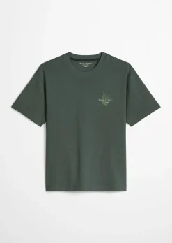 T-Shirt loose mit maritimer Rückenprint