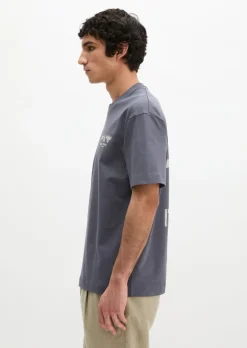 T-Shirt loose mit Rückenprint