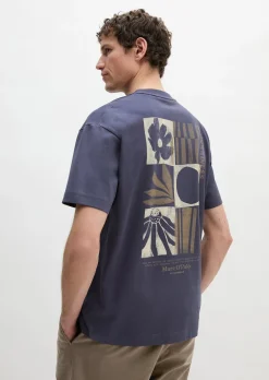 T-Shirt loose mit Rückenprint