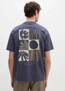 T-Shirt loose mit Rückenprint