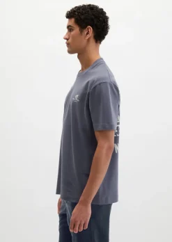 T-Shirt loose mit Rückenprint