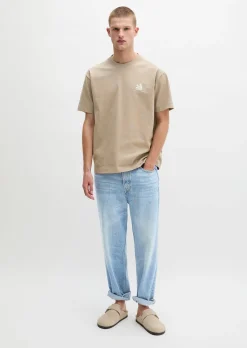 T-Shirt loose mit Rückenprint