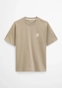 T-Shirt loose mit Rückenprint