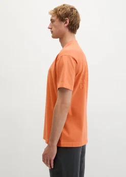 T-Shirt loose mit sommerlichem Rückenprint